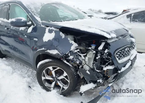 2020 Kia Sportage Lx z USA, uszkodzony, nr VIN KNDPMCAC3L7692375